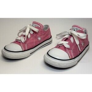 Converse One Star Pink Toddler Size 7K Low Top Sneakers  Clean